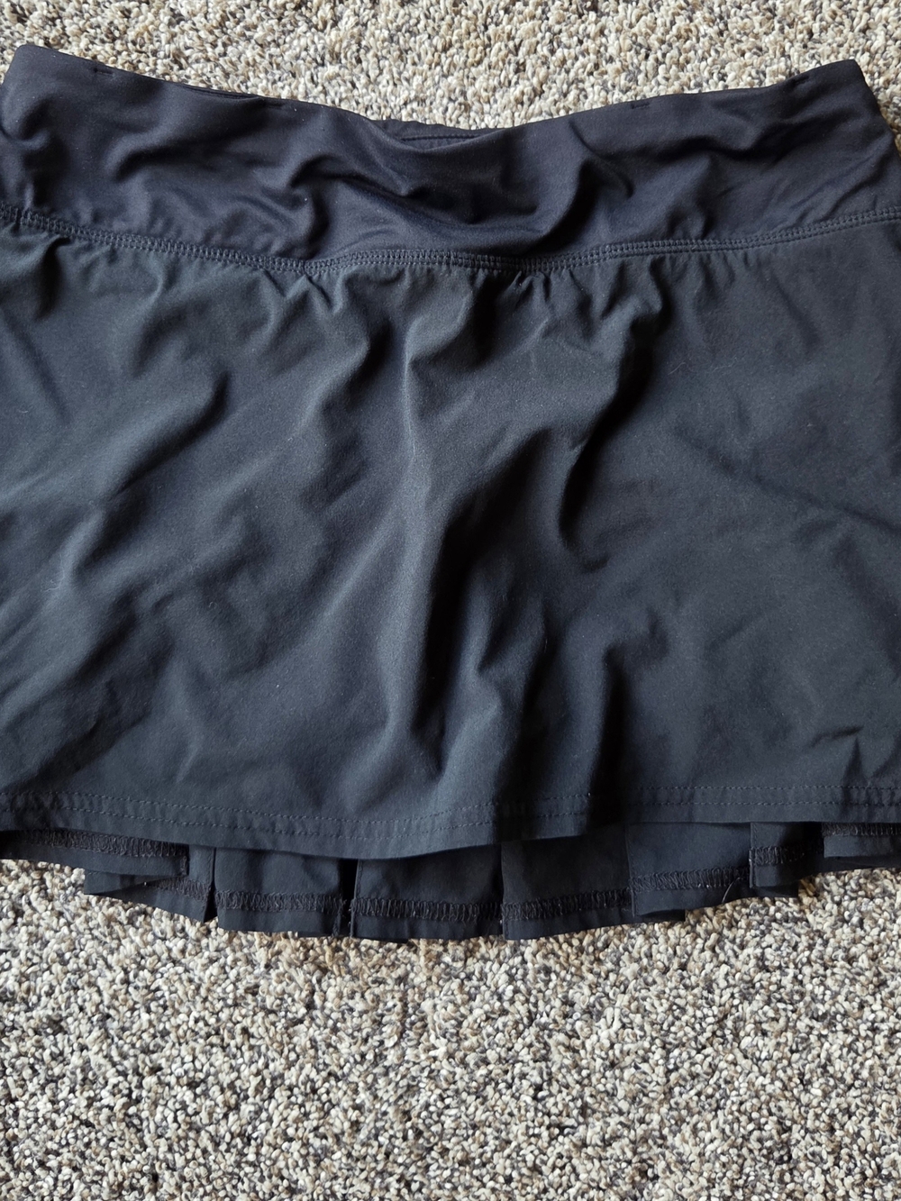 lululemon athletica Black Athletic Skort